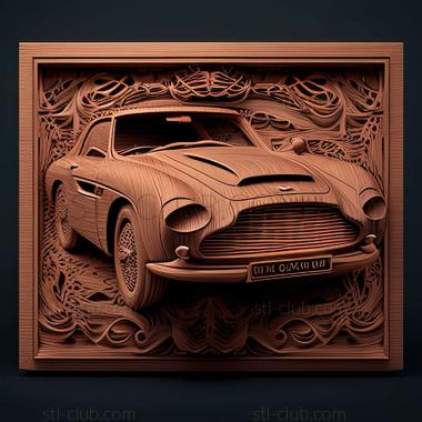 3D модель Aston Martin DB5 (STL)